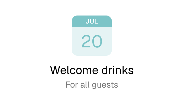 Mehrere Events abgedeckt
