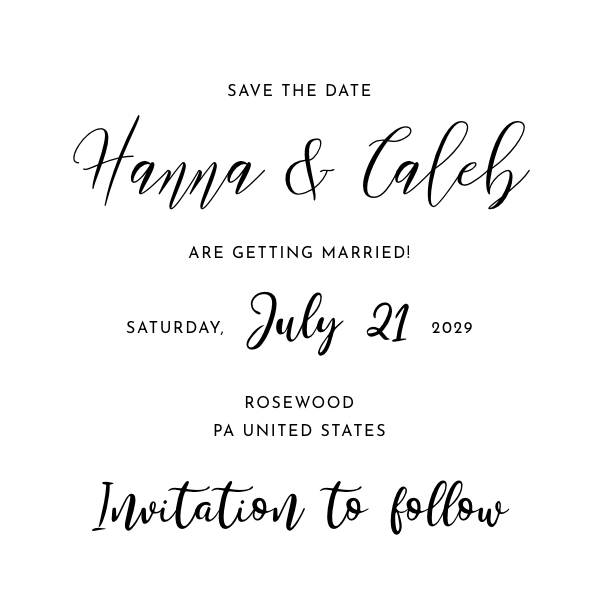 Digitale Save the Dates & Einladungen