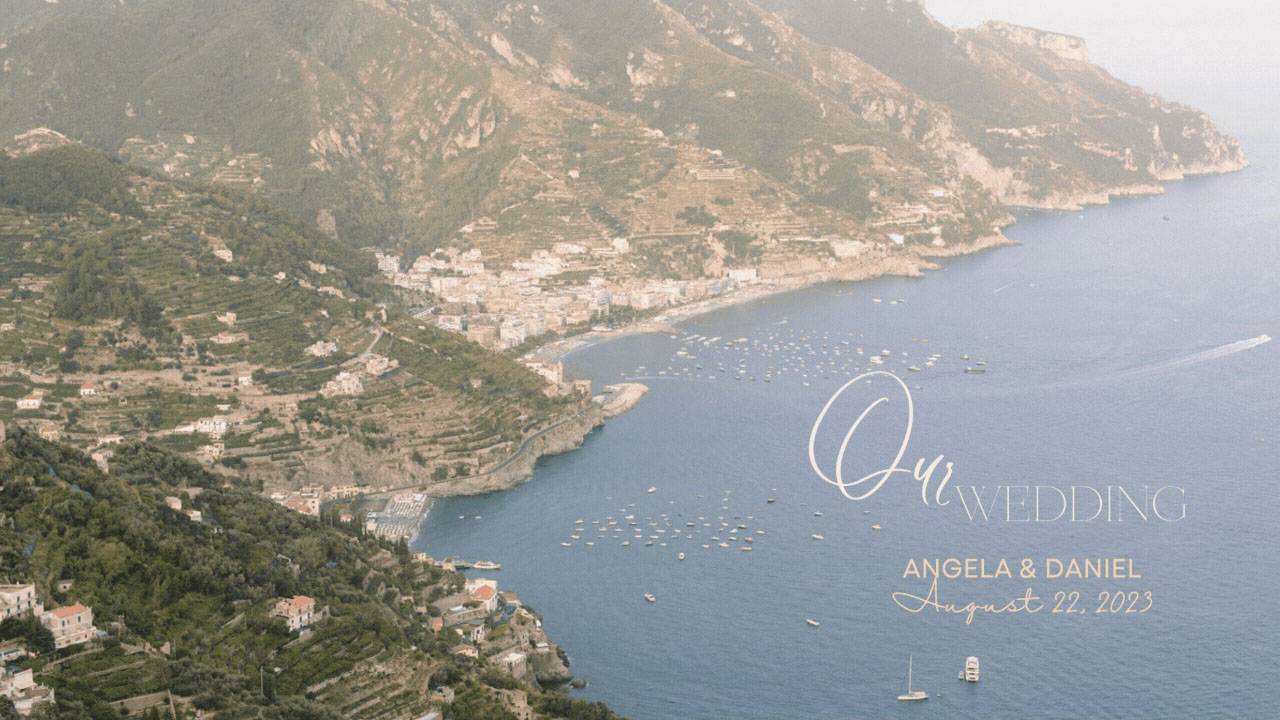 Angela & Daniel wedding website