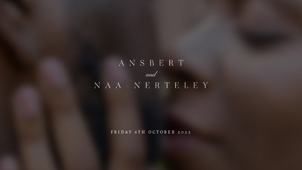 Ansbert & Naanerteley wedding website