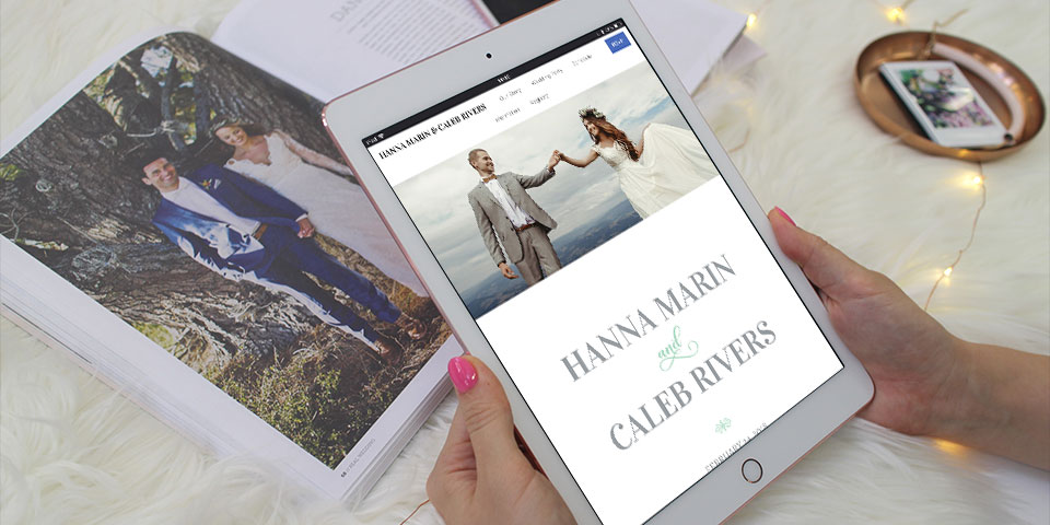 8 Creative Ideas to Help Personalise Your Wedding Website